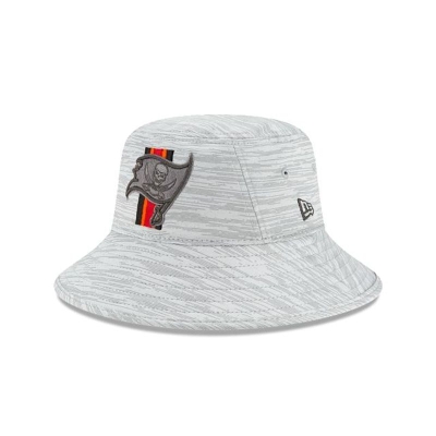 Tampa Bay Buccaneers Gorra | New Era Official NFL Training Stretch Bucket Hat Mexico - Rojos
